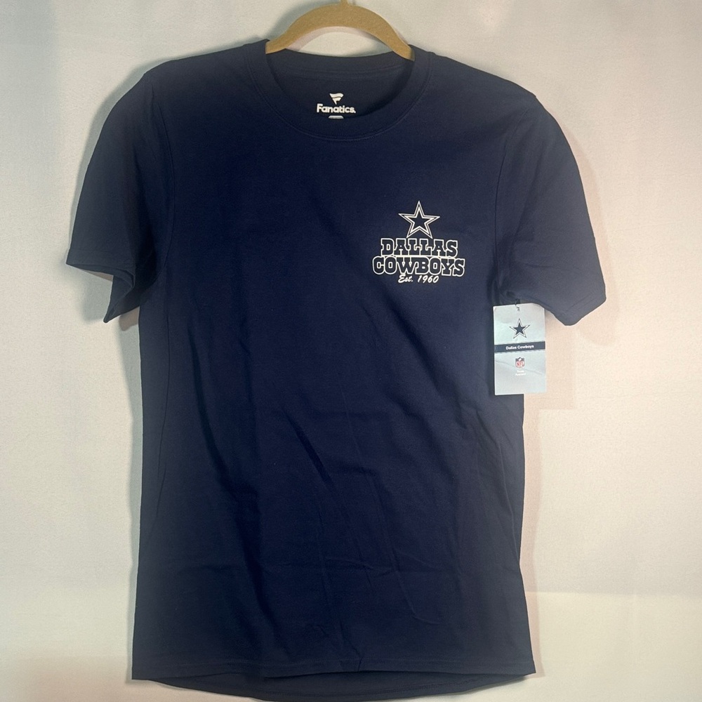 Fanatics Navy Dallas Cowboys Short Sleeve Tee